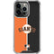 MLB San Francisco Giants Split iPhone 14 Pro Clear Case