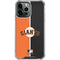 MLB San Francisco Giants Split iPhone 14 Pro Max Clear Case