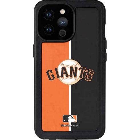 MLB San Francisco Giants Split iPhone 14 Pro Max Waterproof Case