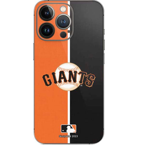 MLB San Francisco Giants Split iPhone 15 Pro Skin