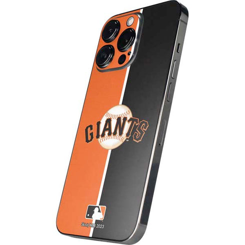 MLB San Francisco Giants Split iPhone 15 Pro Skin