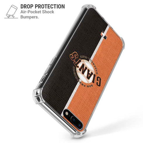 MLB San Francisco Giants Split iPhone 7/8 Plus Clear Case