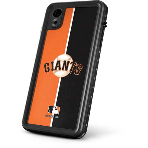 MLB San Francisco Giants Split iPhone XR Waterproof Case