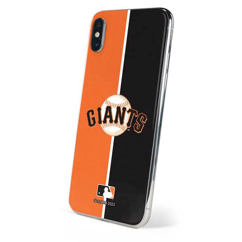 MLB San Francisco Giants Split iPhone XS Max Skin