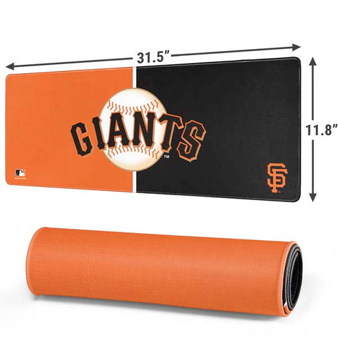 MLB San Francisco Giants Split Gaming Mouse Pad