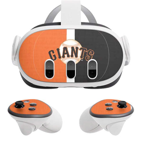 MLB San Francisco Giants Split Meta Quest 3 Skin
