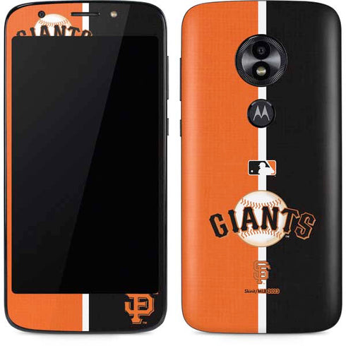 MLB San Francisco Giants Split Moto E5 Play Skin