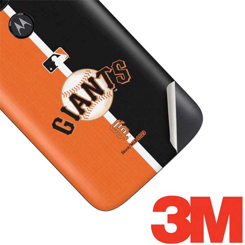 MLB San Francisco Giants Split Moto E5 Play Skin