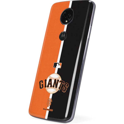 MLB San Francisco Giants Split Moto E5 Plus Skin