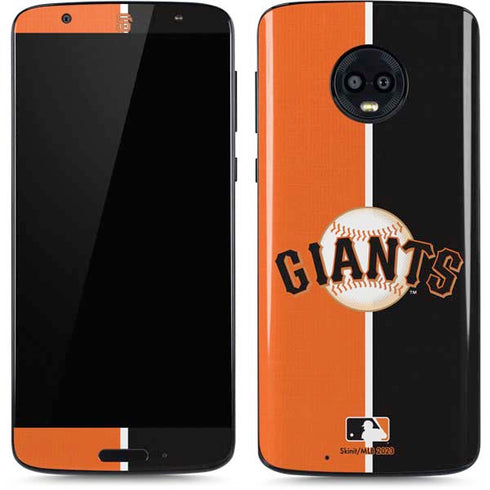 MLB San Francisco Giants Split Moto G6 Skin