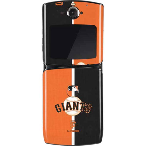 MLB San Francisco Giants Split Motorola RAZR Skin