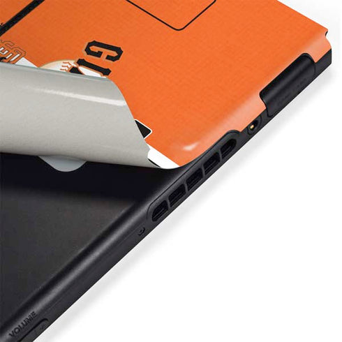MLB San Francisco Giants Split Nintendo Switch Bundle Skin