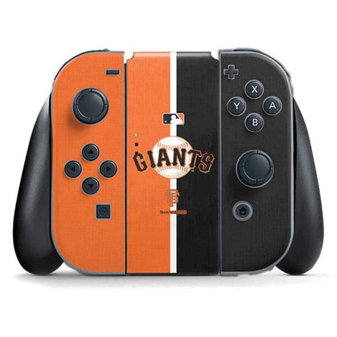 MLB San Francisco Giants Split Nintendo Switch (2017-2021) Joy-Con Controller Skin