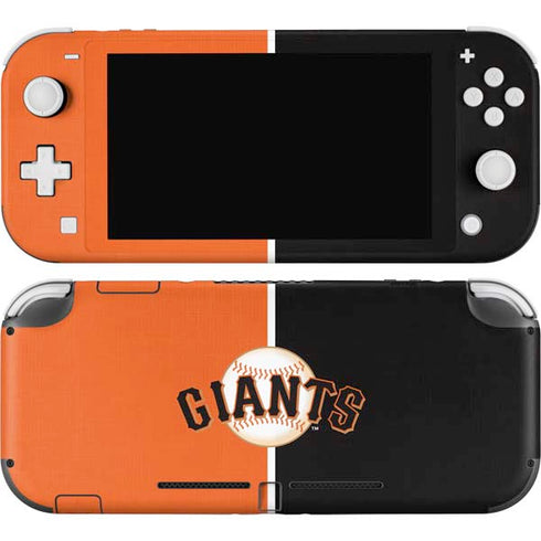 MLB San Francisco Giants Split Nintendo Switch Lite Skin