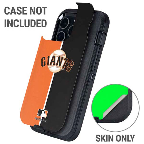 MLB San Francisco Giants Split Otterbox Defender iPhone Skin