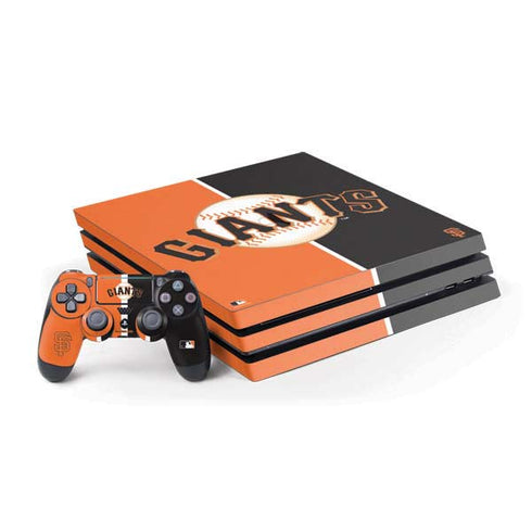MLB San Francisco Giants Split PS4 Pro Bundle Skin