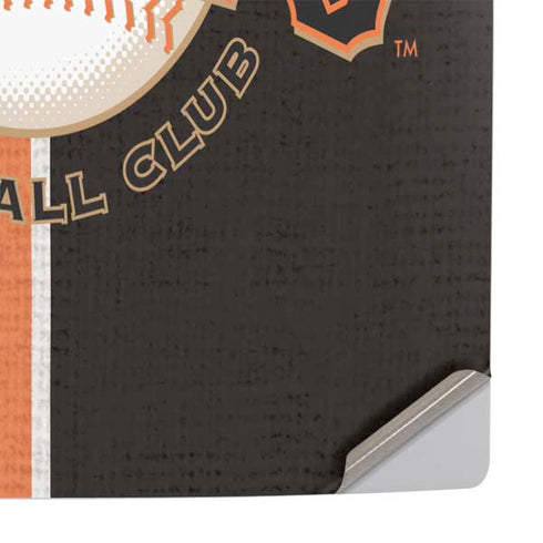 MLB San Francisco Giants Split PS5 Console Skin