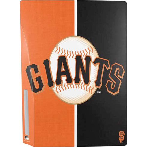 MLB San Francisco Giants Split PS5 Console Skin