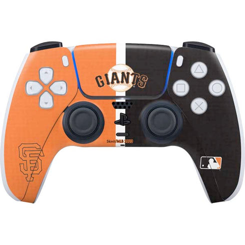 MLB San Francisco Giants Split PS5 Controller Skin