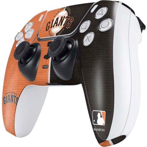 MLB San Francisco Giants Split PS5 Controller Skin