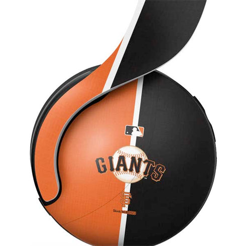 MLB San Francisco Giants Split PULSE 3D Wireless Headset for PS5 Skin