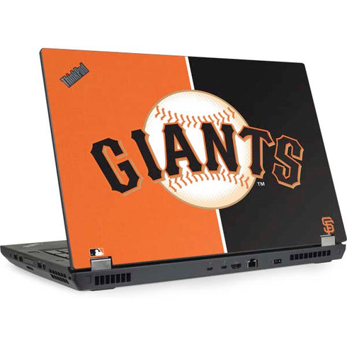 MLB San Francisco Giants Split Lenovo ThinkPad Skin