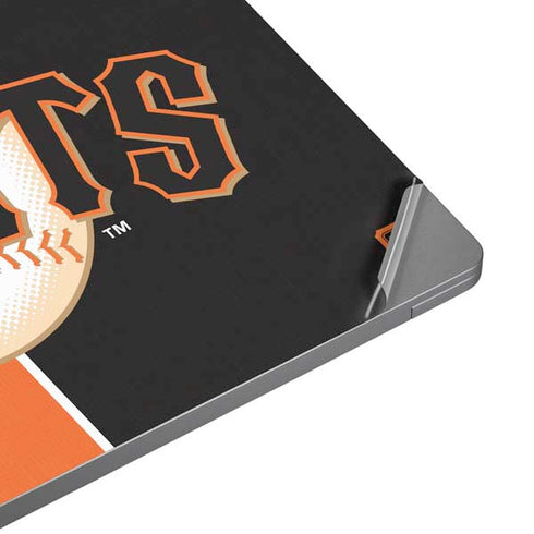 MLB San Francisco Giants Split Universal Laptop 16.6in (13.4 x 9.7in) Skin