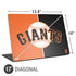 MLB San Francisco Giants Split Universal Laptop 17in (13.8 x 10in) Skin