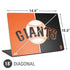 MLB San Francisco Giants Split Universal Laptop 18in (14.6 x 10.6in) Skin