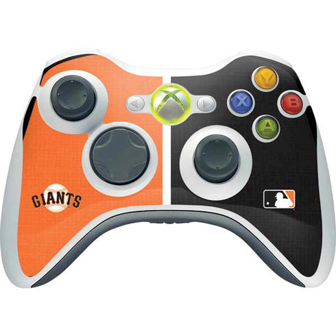 MLB San Francisco Giants Split Xbox 360 Wireless Controller Skin