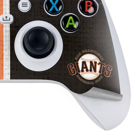 MLB San Francisco Giants Split Xbox Series S Controller Skin