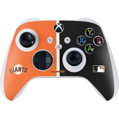MLB San Francisco Giants Split Xbox Series S Controller Skin