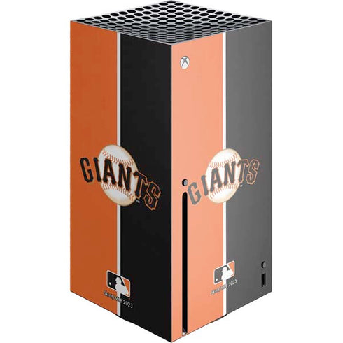 MLB San Francisco Giants Split Xbox Series X Console Skin