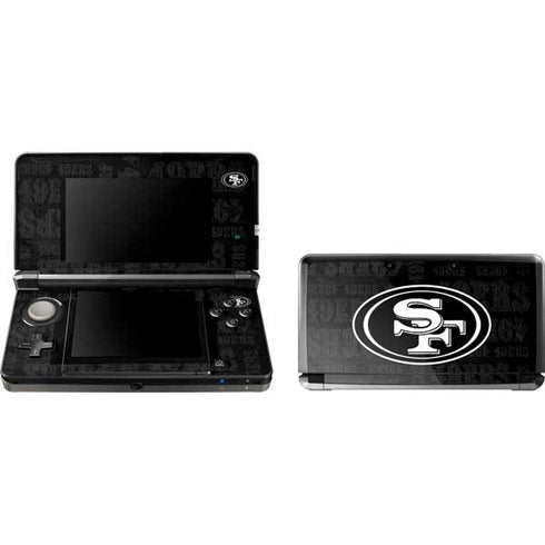 NFL San Franciso 49ers Black & White 3DS (2011) Skin