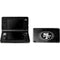 NFL San Franciso 49ers Black & White 3DS (2011) Skin