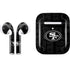 NFL San Franciso 49ers Black & White Apple AirPods 2 Skin