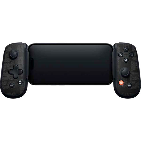 NFL San Franciso 49ers Black & White Backbone One for iPhone Game Controller Skin