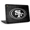 NFL San Franciso 49ers Black & White HP Chromebook Skin
