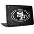 NFL San Franciso 49ers Black & White HP Chromebook Skin