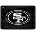 NFL San Franciso 49ers Black & White HP Chromebook Skin