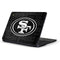 NFL San Franciso 49ers Black & White Samsung Chromebook Skin