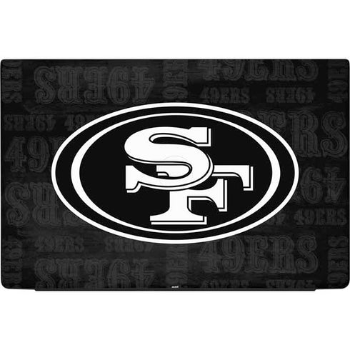 NFL San Franciso 49ers Black & White Dell Vostro Skin