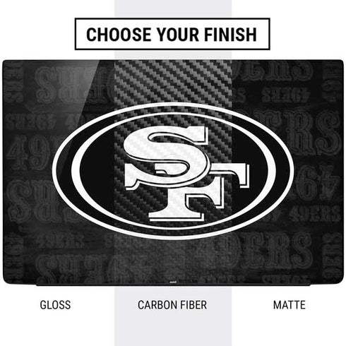 NFL San Franciso 49ers Black & White Dell Vostro Skin