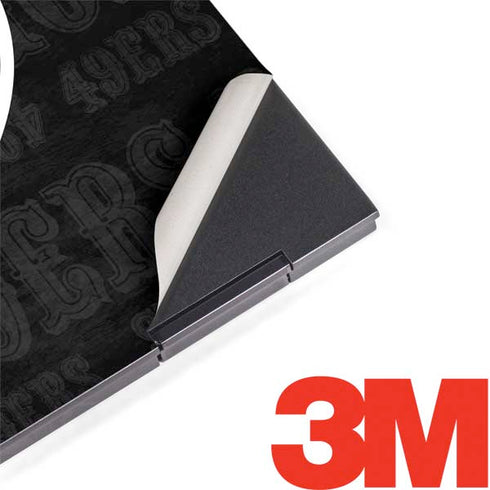 NFL San Franciso 49ers Black & White HP Envy Skin