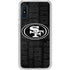 NFL San Franciso 49ers Black & White Galaxy A10e Clear Case