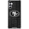 NFL San Franciso 49ers Black & White Galaxy A14 5G Clear Case