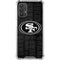 NFL San Franciso 49ers Black & White Galaxy A32 5G Clear Case