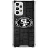 NFL San Franciso 49ers Black & White Galaxy A33 5G Clear Case