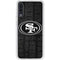 NFL San Franciso 49ers Black & White Galaxy A50 Clear Case