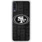 NFL San Franciso 49ers Black & White Galaxy A50 Clear Case